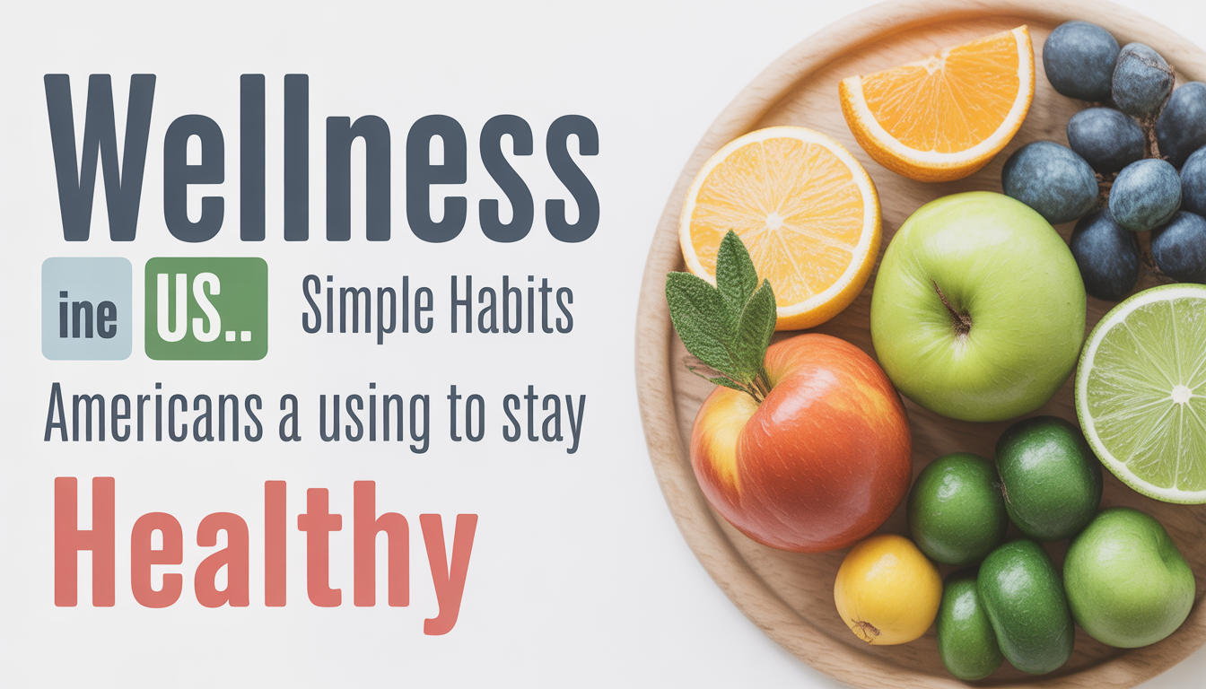 Wellness in the USA: Simple Habits Americans Are Using to Stay Healthy